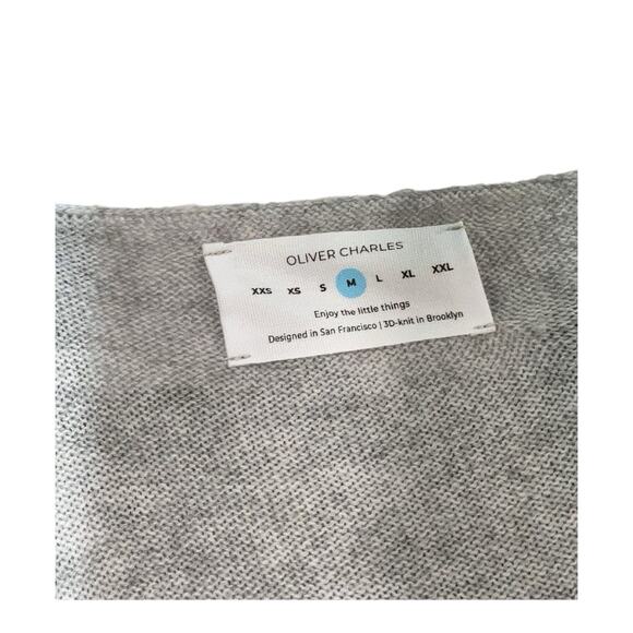 Oliver Charles Merino Wool Yak Light Grey All-Season Swing Dress M - Picture 7 of 11